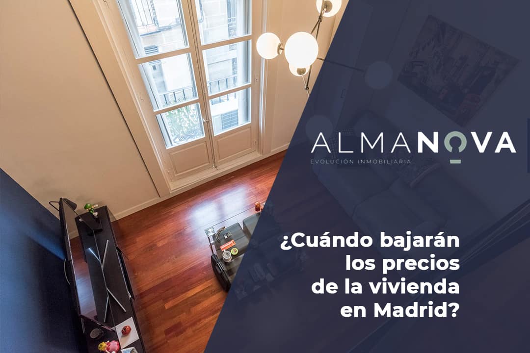 Cuando bajarán precios pisos Madrid