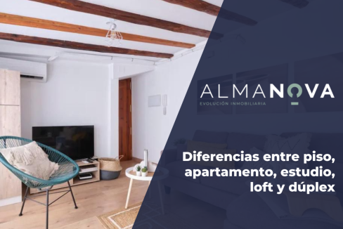 1. Diferencias entre piso, apartamento, estudio, loft y dúplex